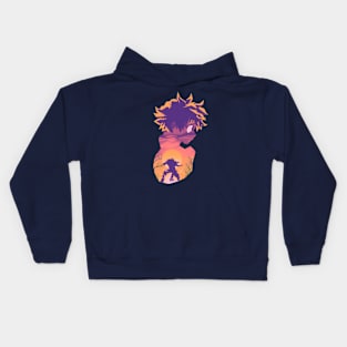 MHA Izuku Midoriya Retro Kids Hoodie